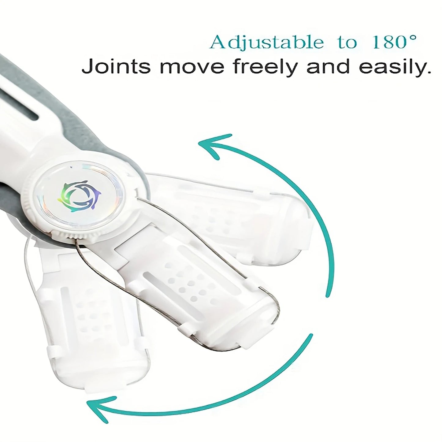 Rotatable Silicone Big Toe Separator Cushion, Left & Right Foot Toe Buffer Pad Daily Foot Care Supplies